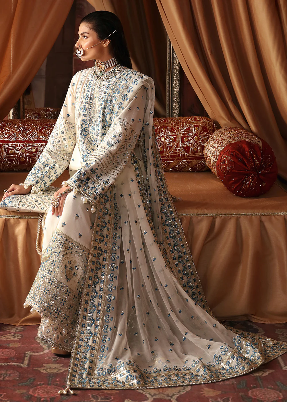 Divani The Silk Edit 2023 by Afrozeh | Chandni - Image 4