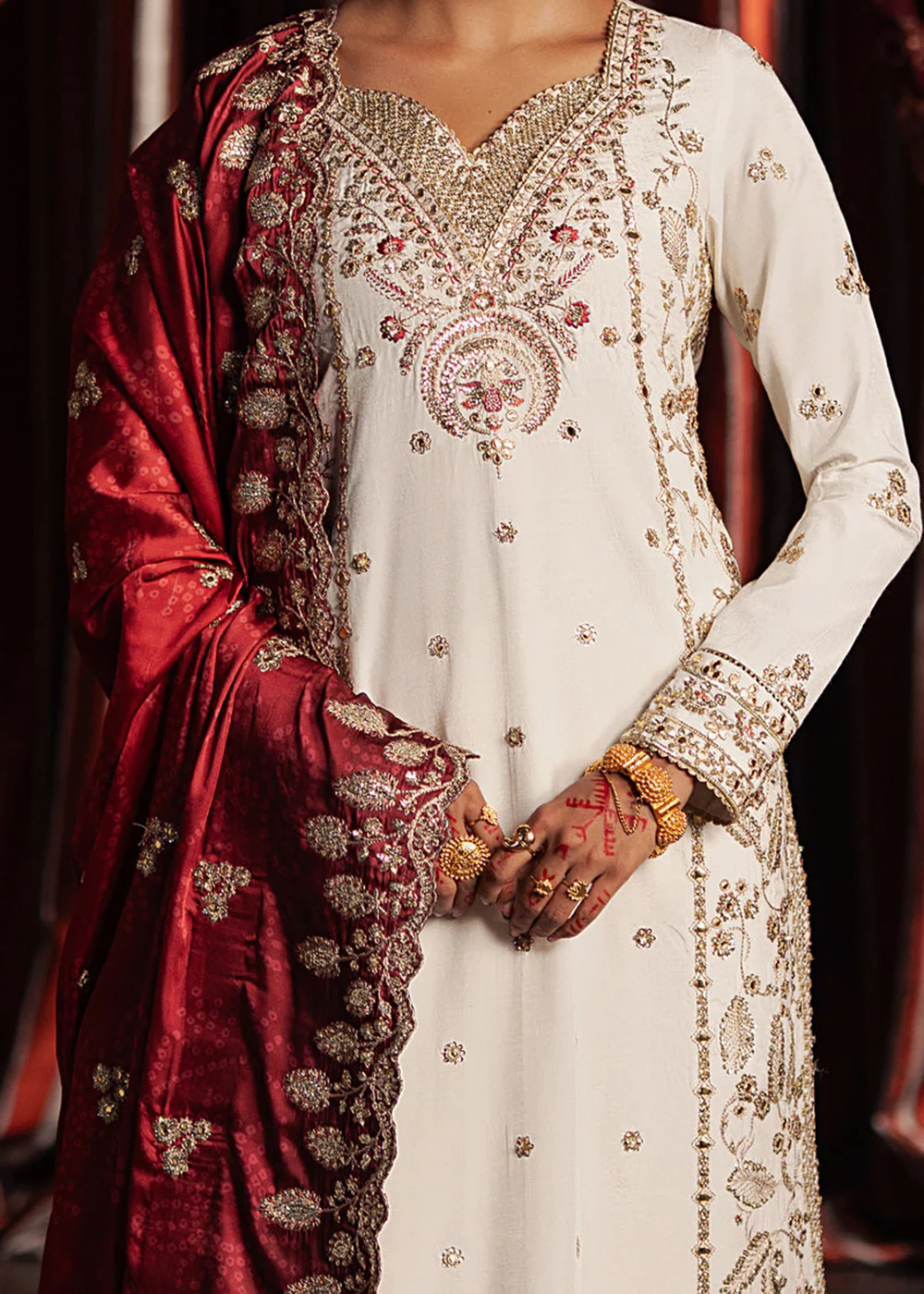 Divani The Silk Wedding Edit '25 by Afrozeh | Khuld - Image 4