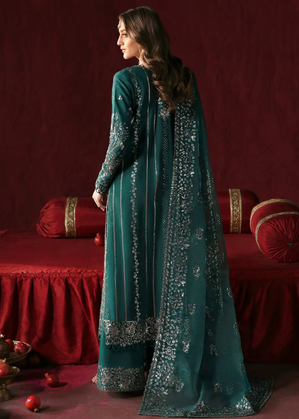 Divani The Silk Wedding Edit '25 by Afrozeh | Shahnisa - Image 3
