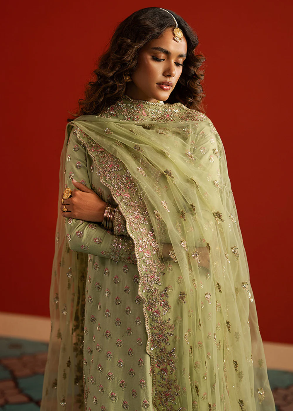Divani The Silk Wedding Edit '25 by Afrozeh | Shahwar - Image 2