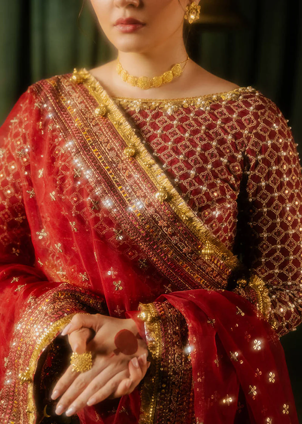 Dur E Nayab Luxury Wedding Formals '24 by MNR | BIA - Image 5