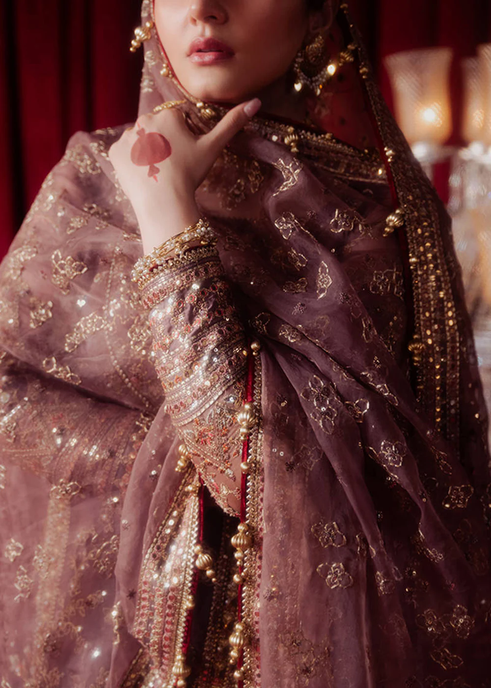 Dur E Nayab Luxury Wedding Formals '24 by MNR | DIL NASHEEN - Image 9
