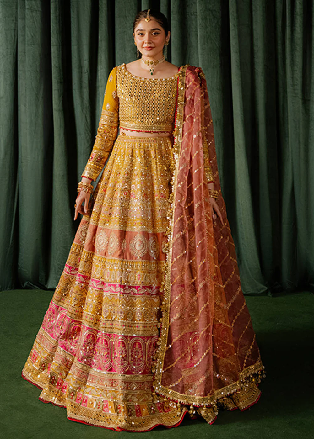 Dur E Nayab Luxury Wedding Formals '24 by MNR | MEHER