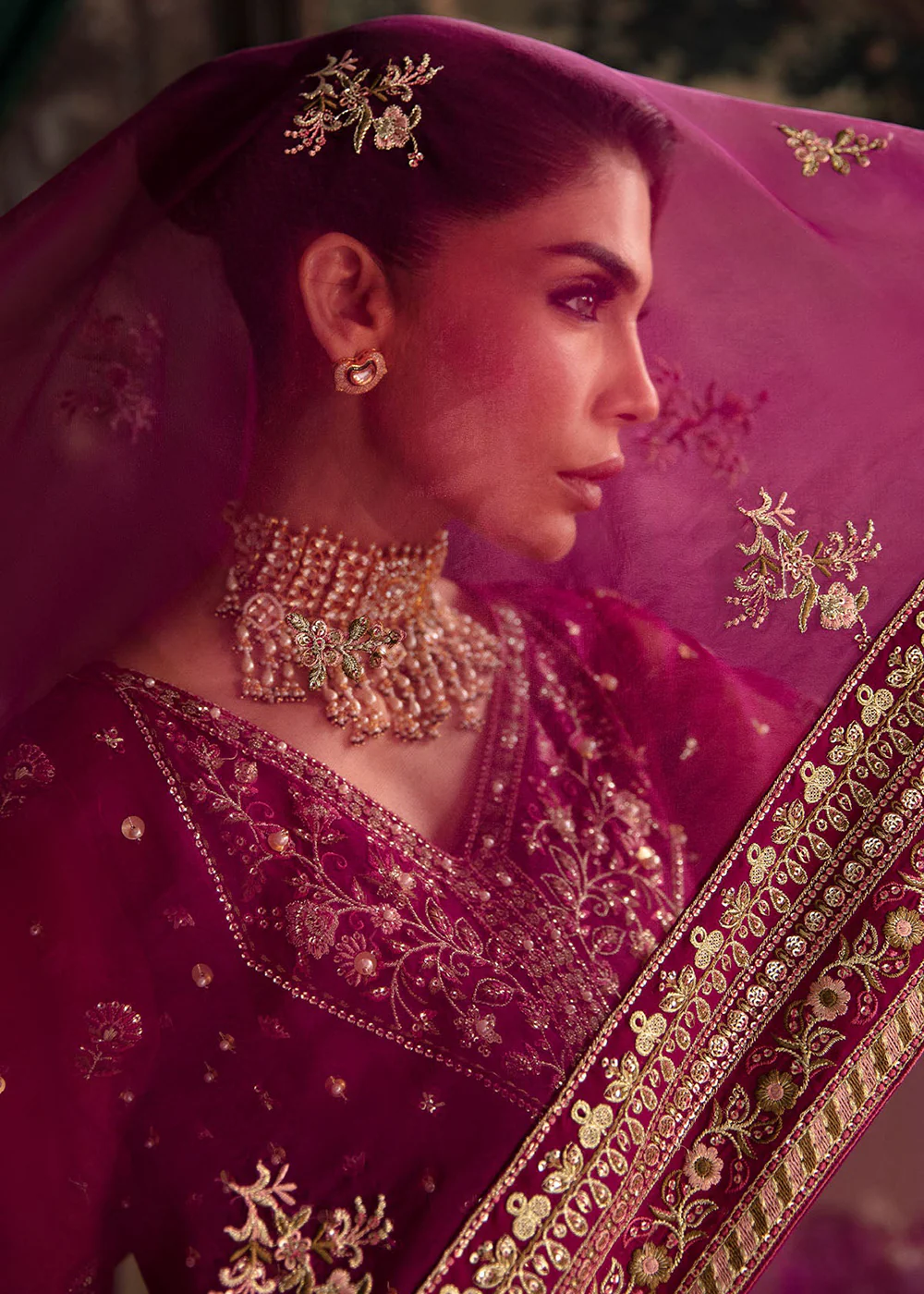 Elanora Embroidered Formals' 23 by Nureh | NEL-34 - Image 5