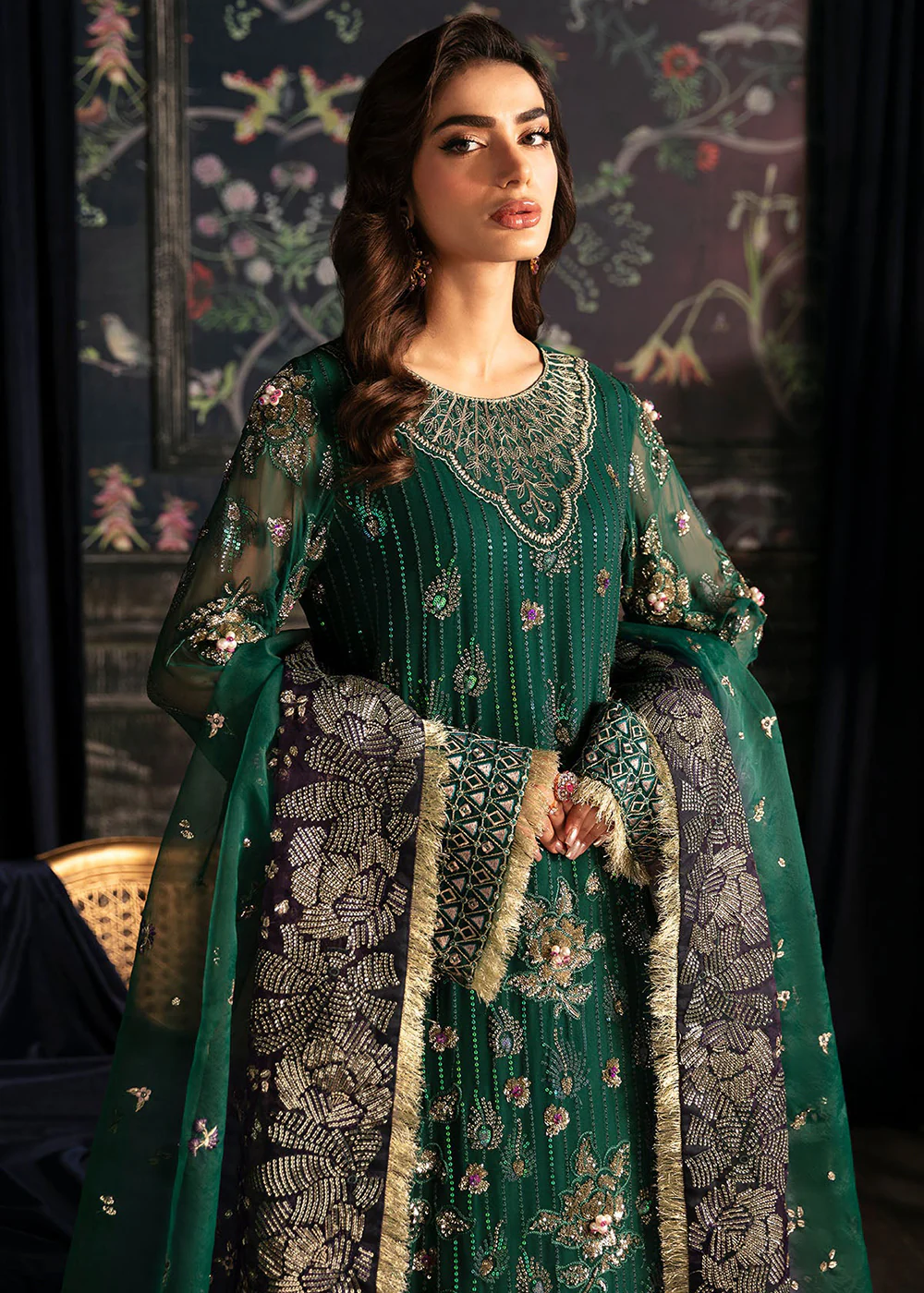 Elanora Embroidered Formals' 24 by Nureh | NEL-42 - Image 2