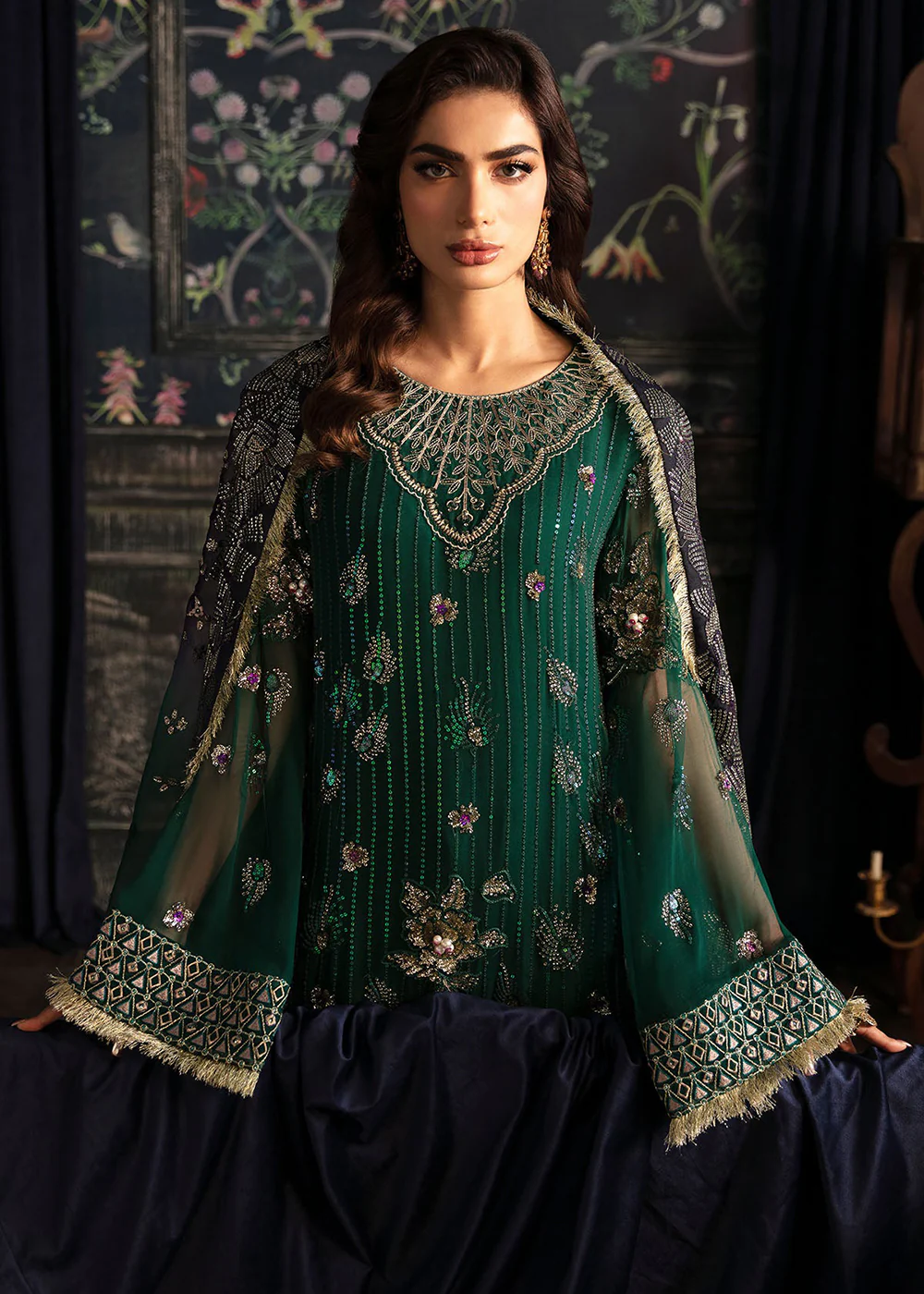 Elanora Embroidered Formals' 24 by Nureh | NEL-42 - Image 4