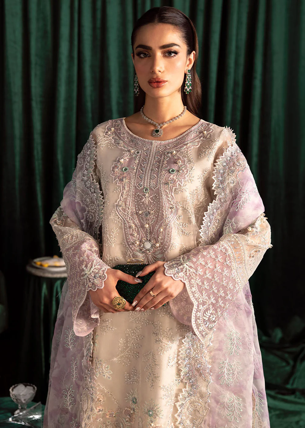Elanora Embroidered Formals' 24 by Nureh | NEL-43 - Image 2