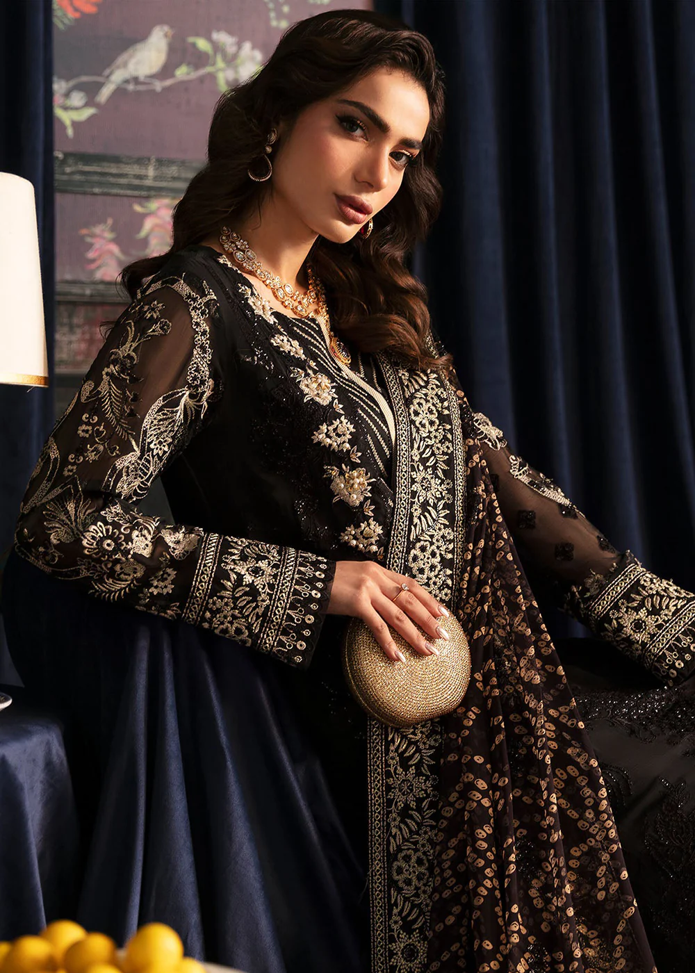 Elanora Embroidered Formals' 24 by Nureh | NEL-47 - Image 5
