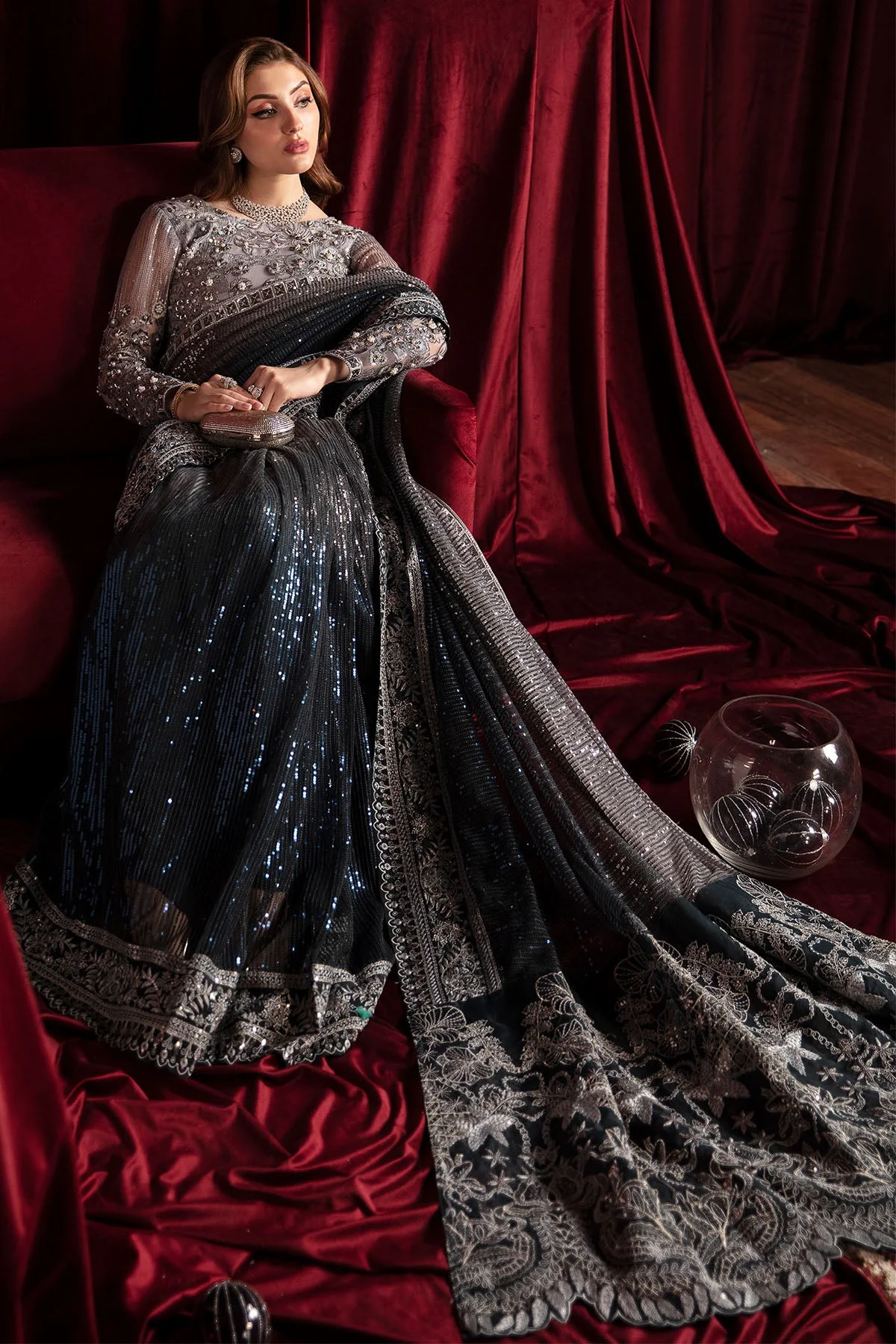 Elanora Embroidered Formals' 24 by Nureh | STARRY NIGHTS - Image 6