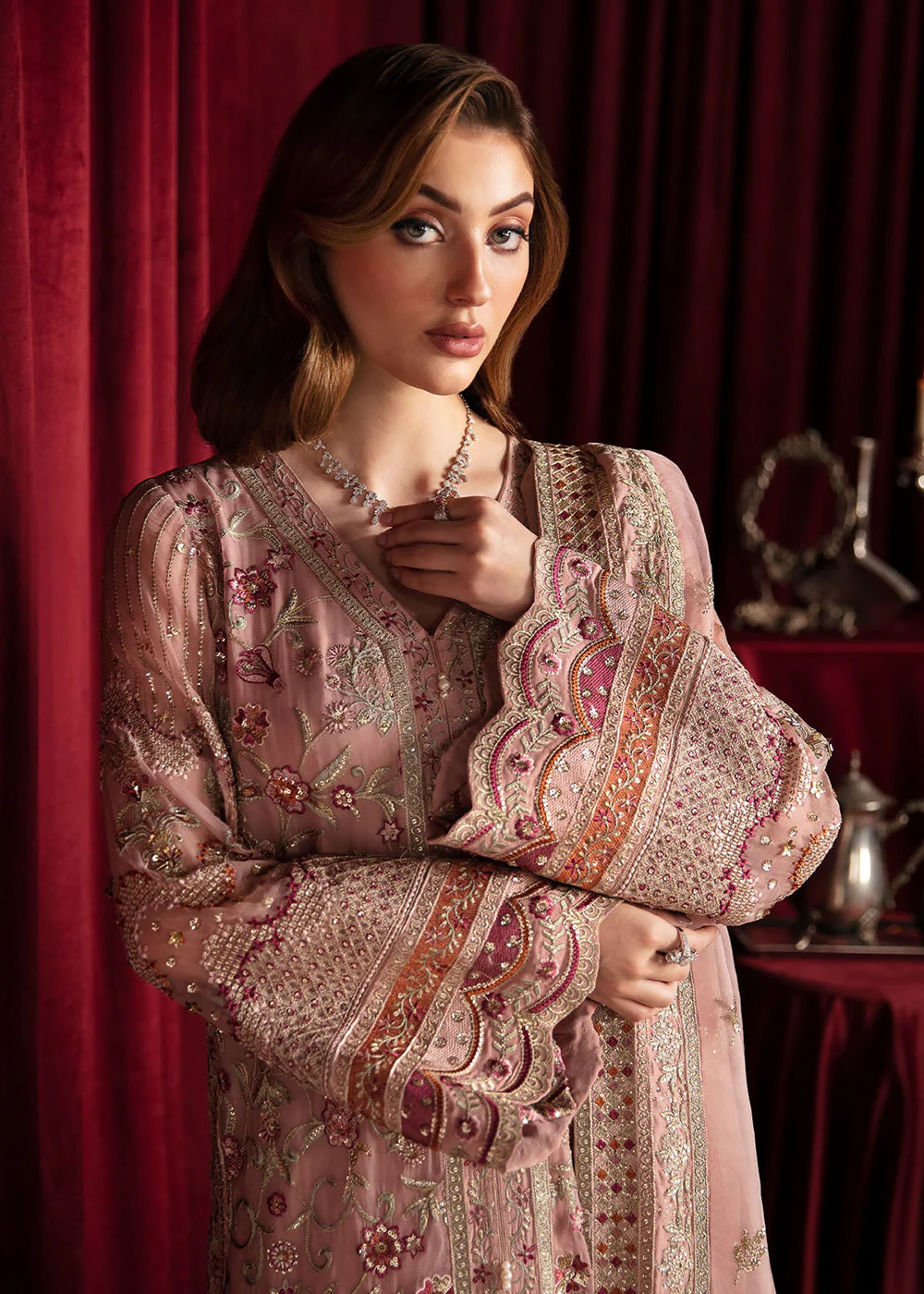 Elanora Embroidered Formals' 24 by Nureh | WATER LILLY - Image 2