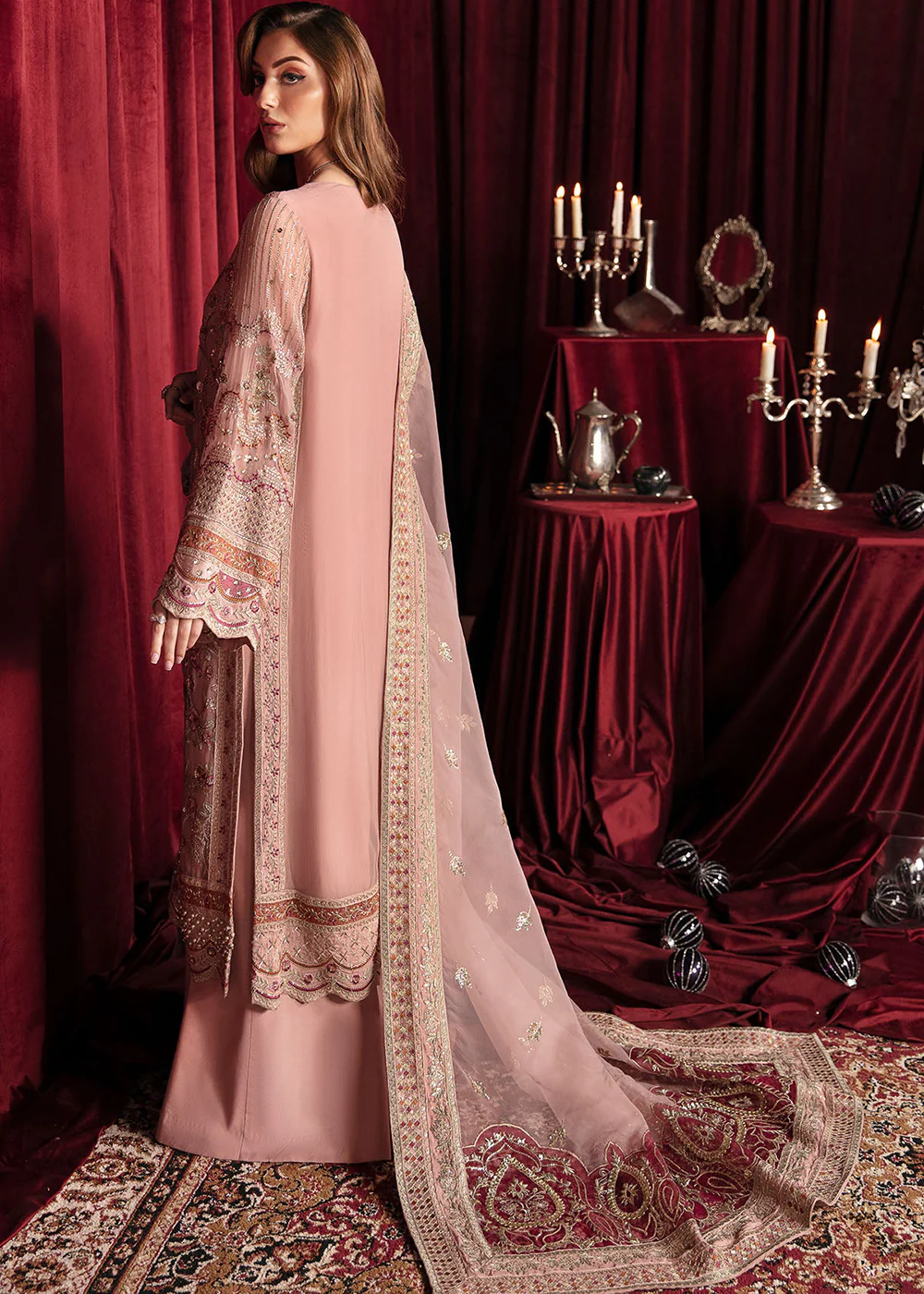 Elanora Embroidered Formals' 24 by Nureh | WATER LILLY - Image 3