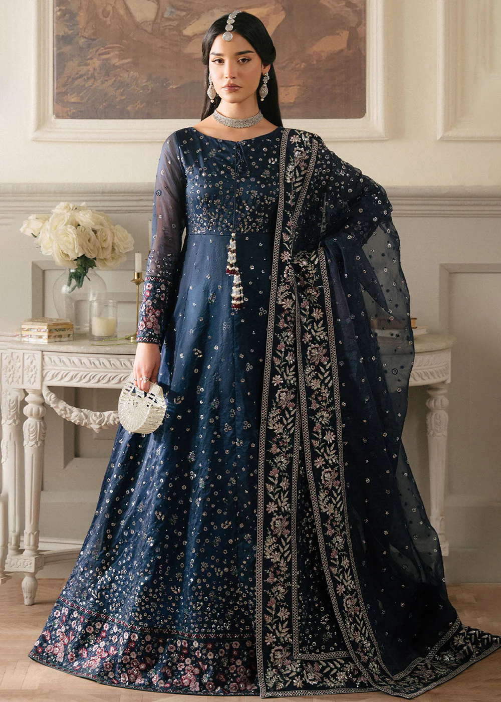 Elanora Embroidered Formals '25 by Nureh | NEL-60 - Image 8