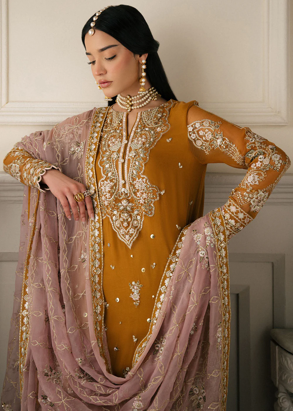 Elanora Embroidered Formals '25 by Nureh | NEL-61 - Image 5