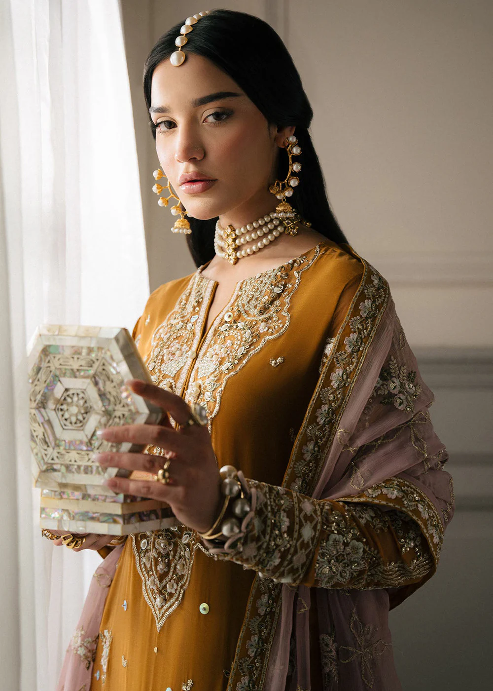 Elanora Embroidered Formals '25 by Nureh | NEL-61 - Image 7