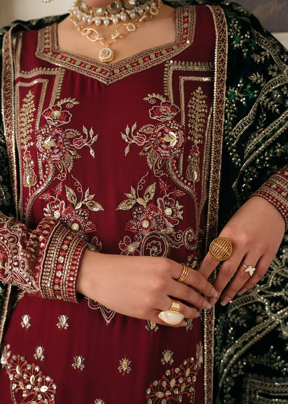 Elanora Embroidered Formals '25 by Nureh | NEL-62 - Image 6