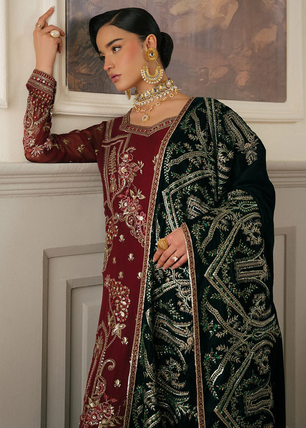 Elanora Embroidered Formals '25 by Nureh | NEL-62 - Image 7