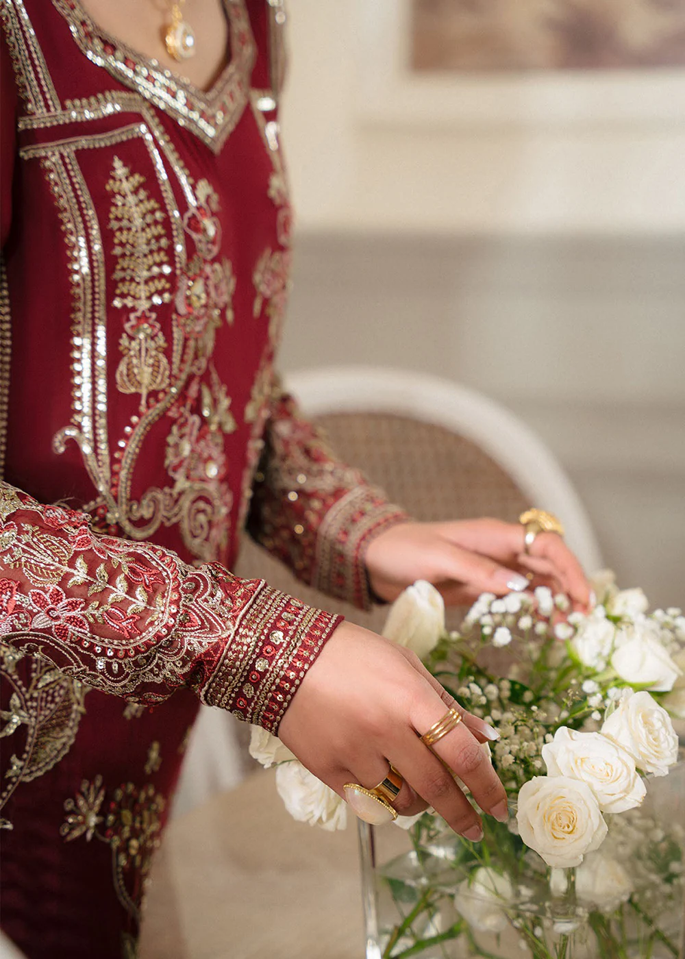 Elanora Embroidered Formals '25 by Nureh | NEL-62 - Image 8