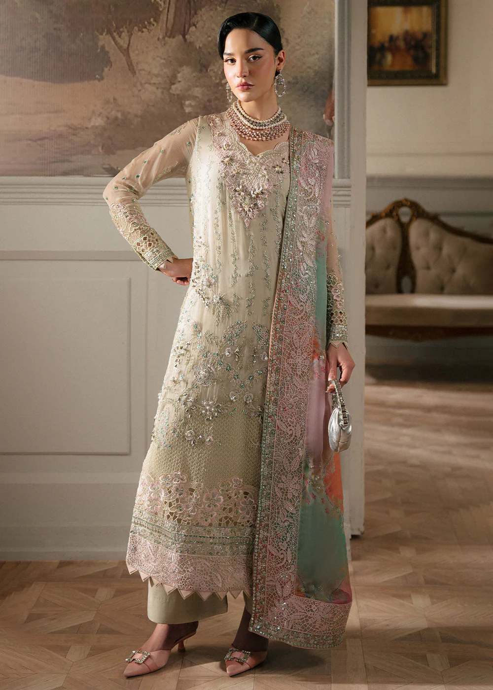Elanora Embroidered Formals '25 by Nureh | NEL-63
