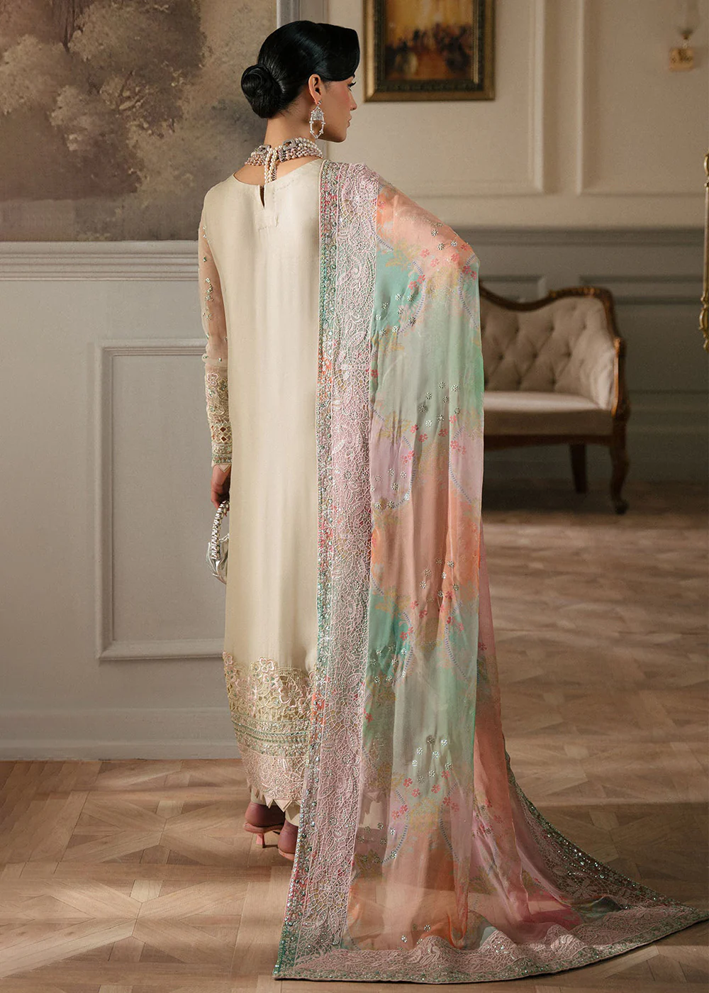 Elanora Embroidered Formals '25 by Nureh | NEL-63 - Image 3