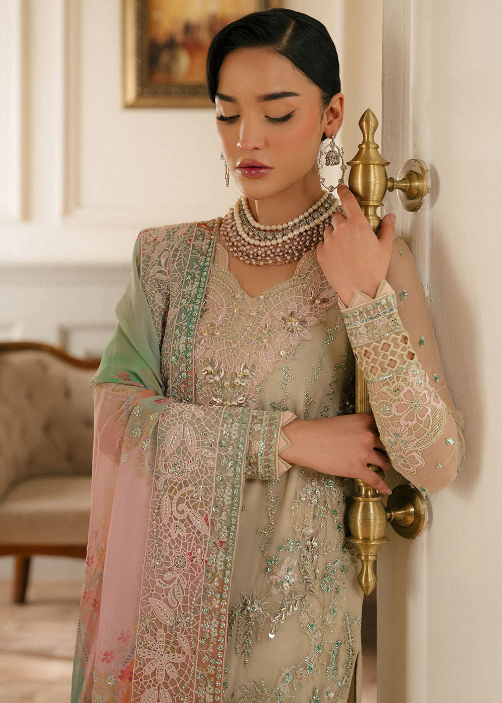 Elanora Embroidered Formals '25 by Nureh | NEL-63 - Image 5