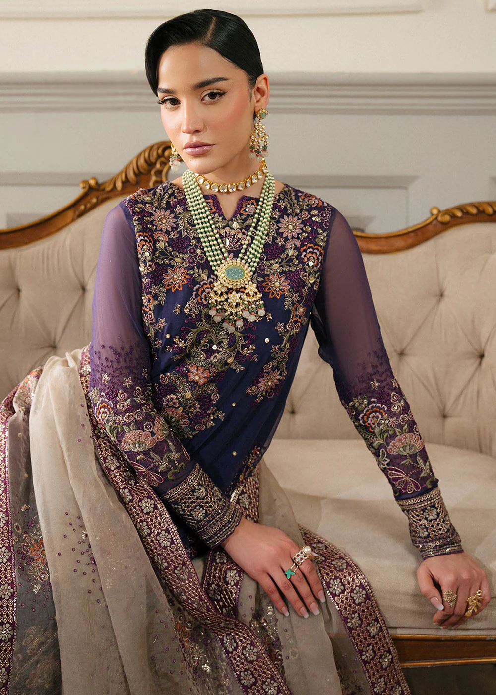 Elanora Embroidered Formals '25 by Nureh | NEL-65 - Image 2