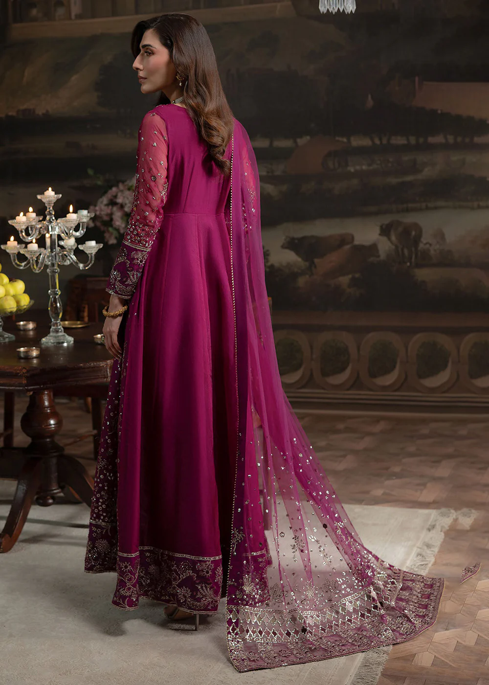 Elanora Embroidered Formals '25 by Nureh | NEL-66 - Image 3