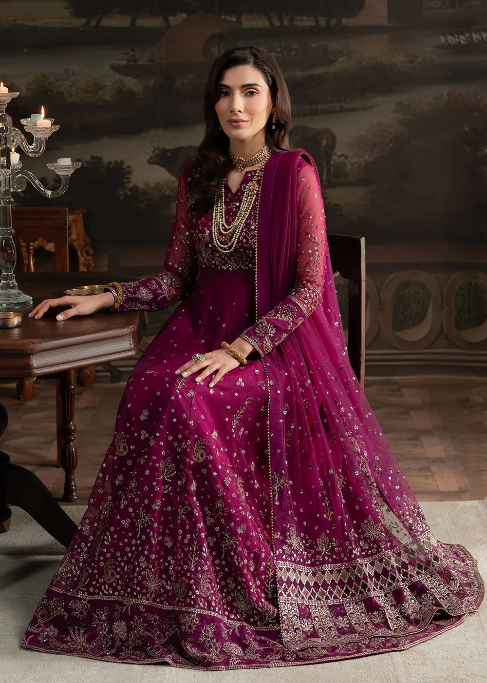 Elanora Embroidered Formals '25 by Nureh | NEL-66 - Image 4