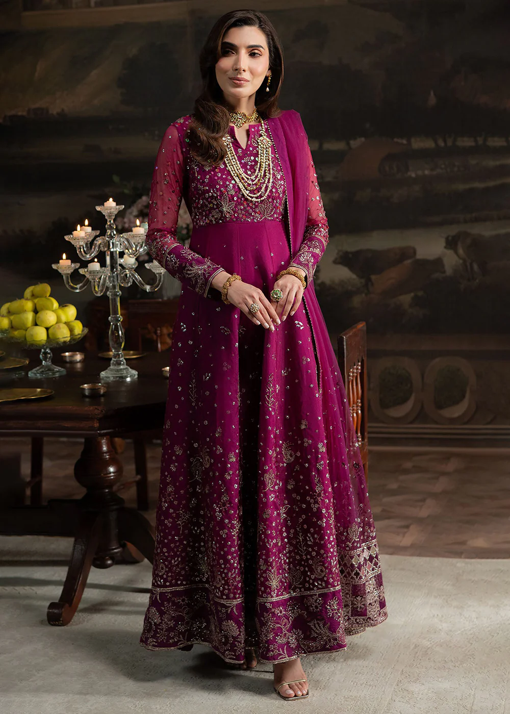 Elanora Embroidered Formals '25 by Nureh | NEL-66 - Image 5