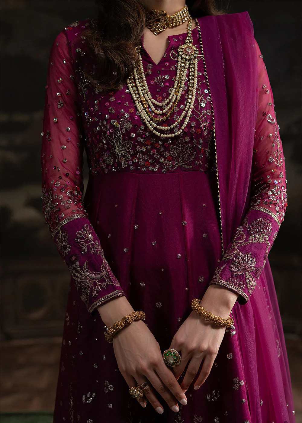 Elanora Embroidered Formals '25 by Nureh | NEL-66 - Image 6