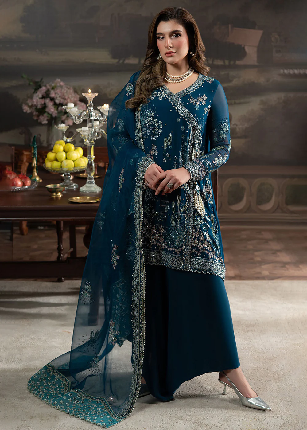 Elanora Embroidered Formals '25 by Nureh | NEL-67