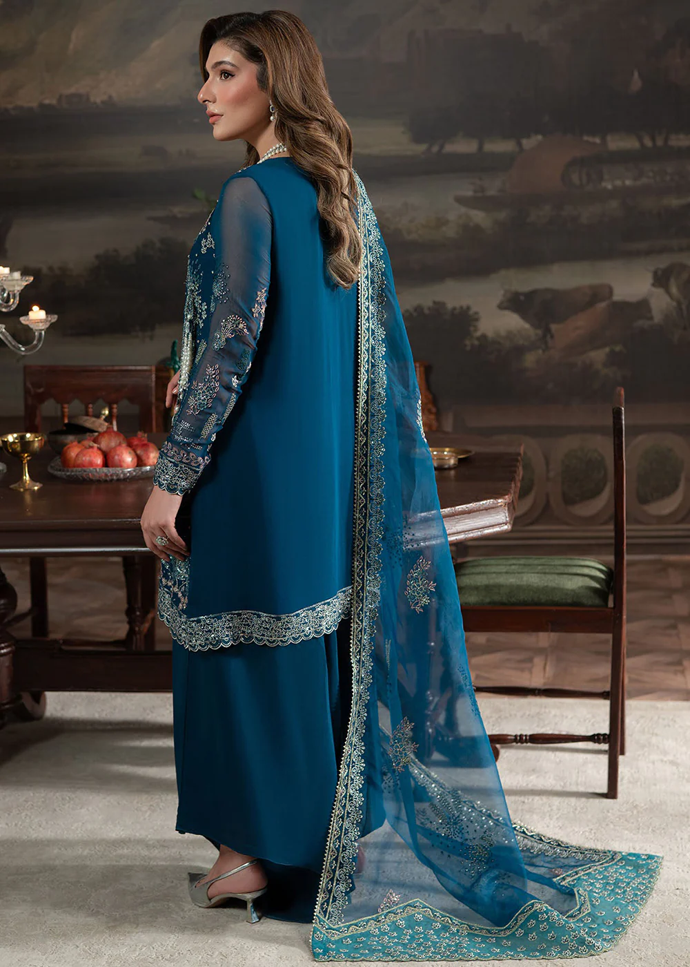 Elanora Embroidered Formals '25 by Nureh | NEL-67 - Image 3