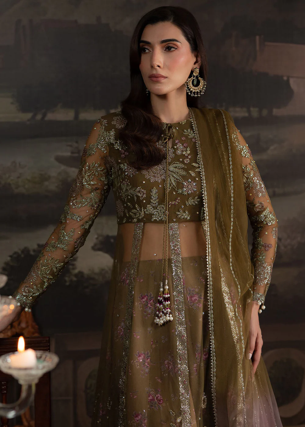 Elanora Embroidered Formals '25 by Nureh | NEL-68 - Image 6