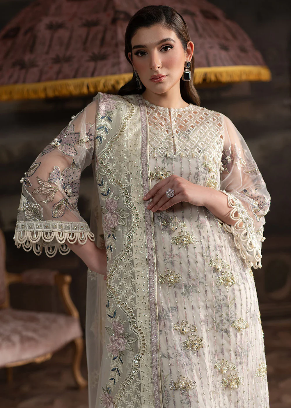 Elanora Embroidered Formals '25 by Nureh | NEL-69 - Image 2