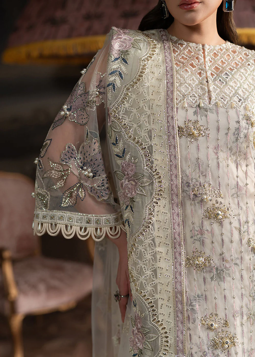 Elanora Embroidered Formals '25 by Nureh | NEL-69 - Image 7