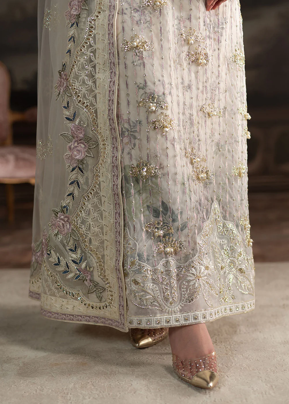 Elanora Embroidered Formals '25 by Nureh | NEL-69 - Image 9