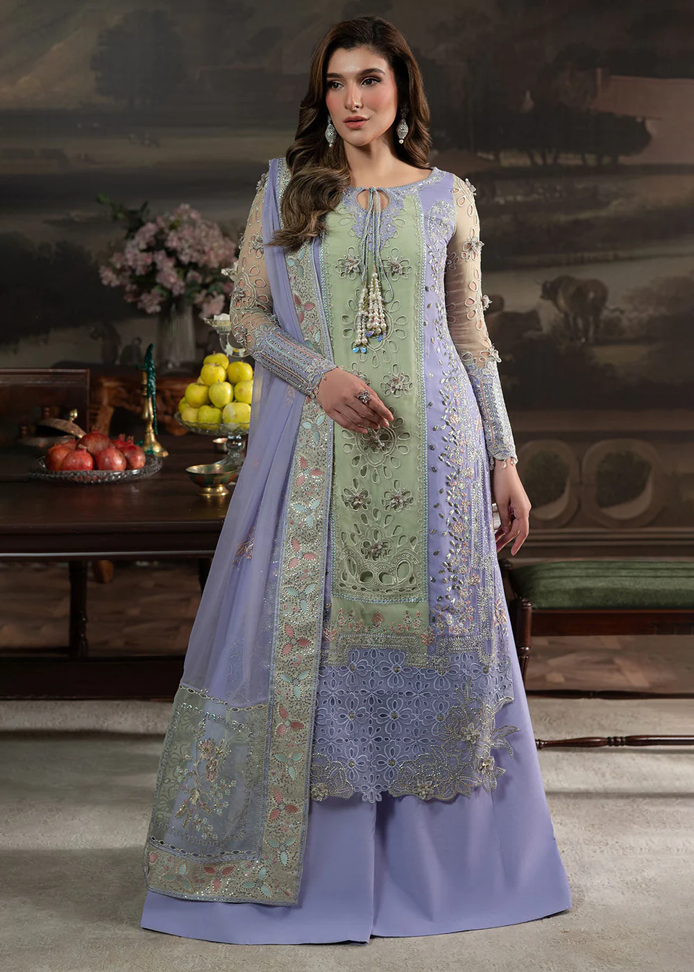 Elanora Embroidered Formals '25 by Nureh | NEL-70