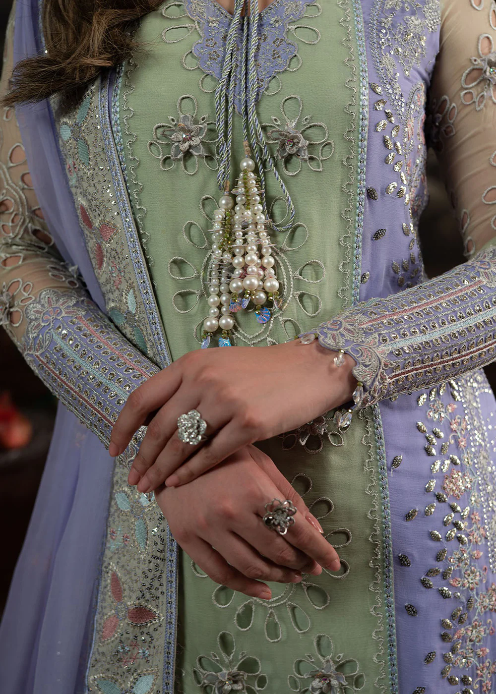 Elanora Embroidered Formals '25 by Nureh | NEL-70 - Image 7