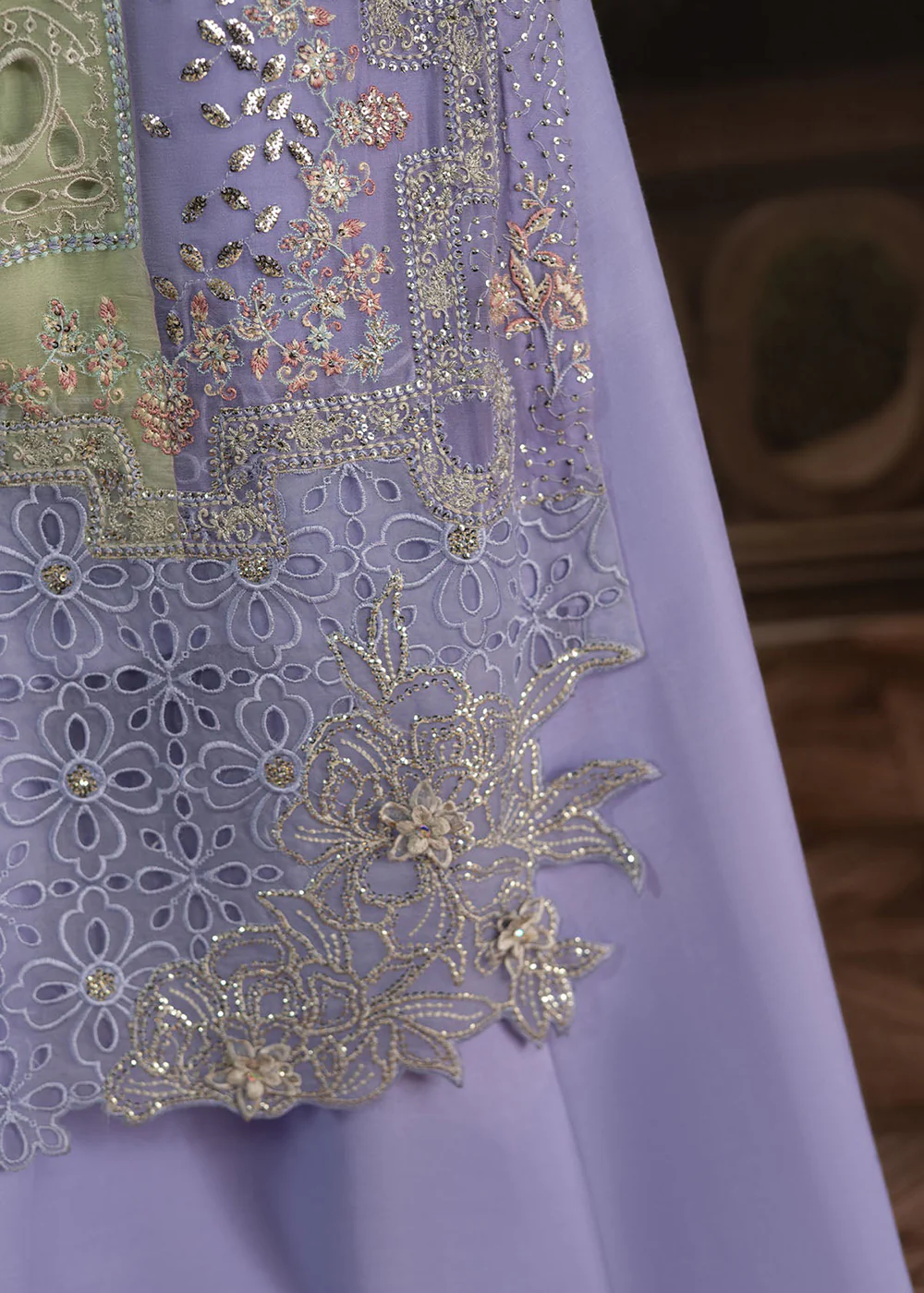 Elanora Embroidered Formals '25 by Nureh | NEL-70 - Image 8