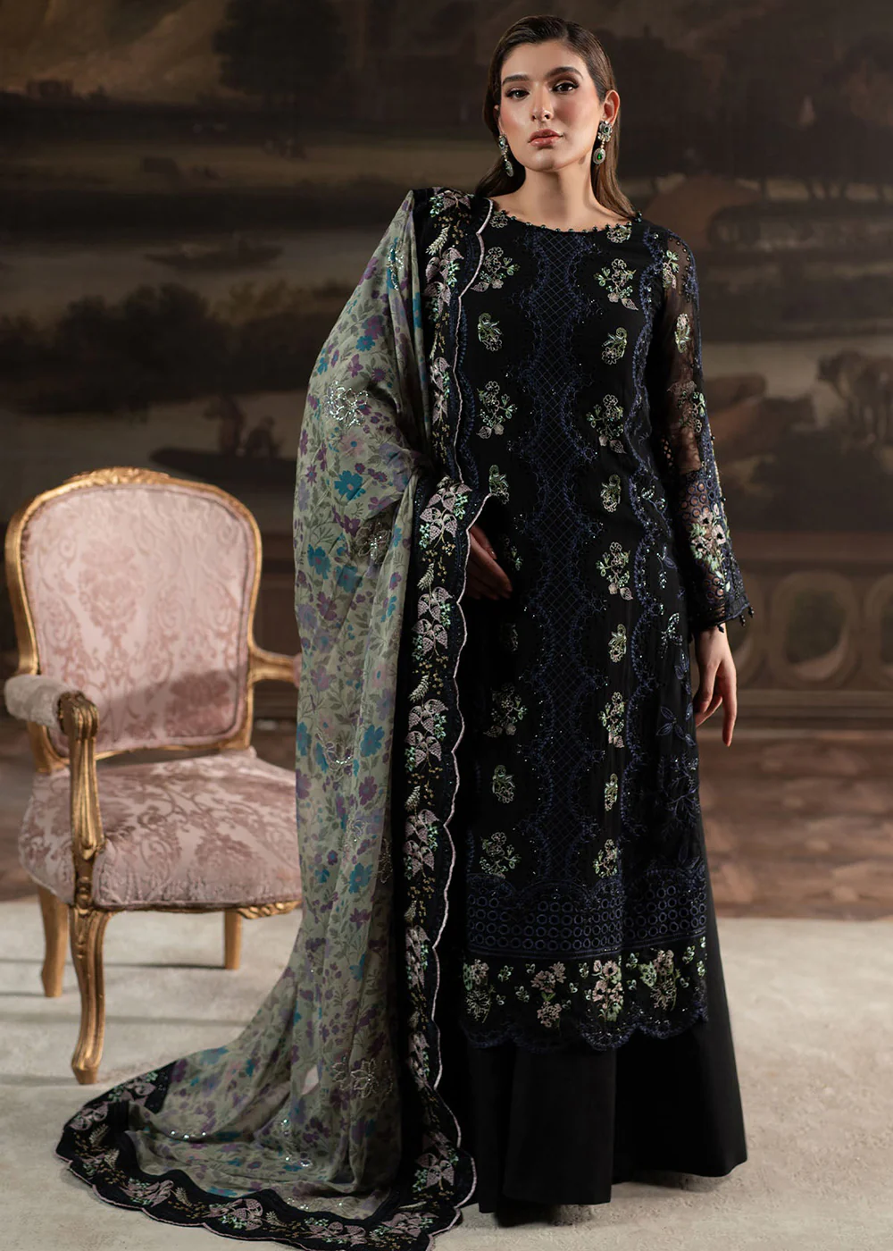Elanora Embroidered Formals '25 by Nureh | NEL-71