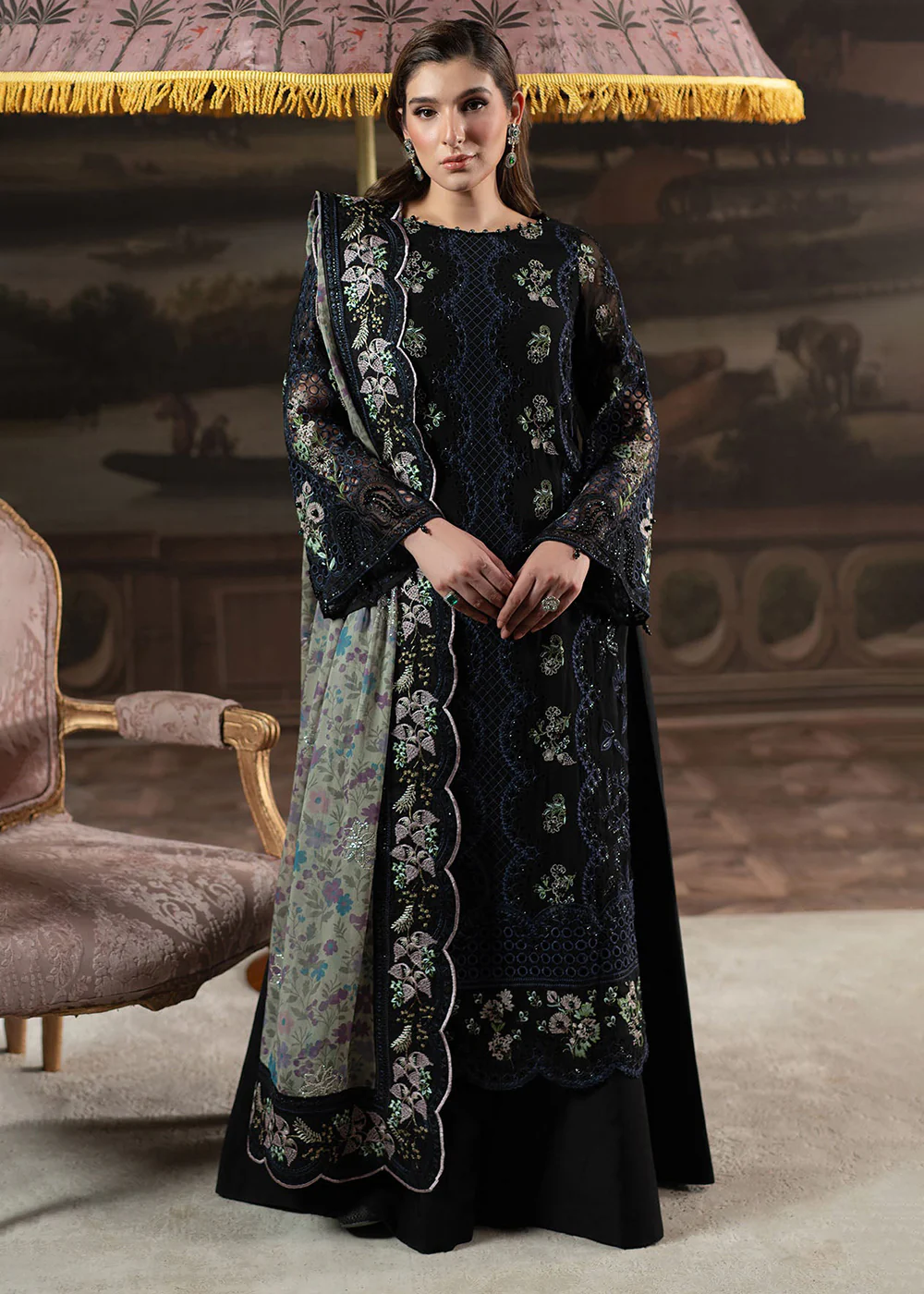 Elanora Embroidered Formals '25 by Nureh | NEL-71 - Image 6