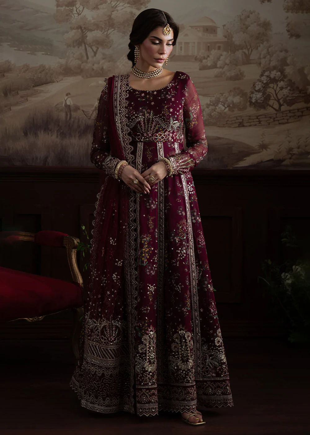 Elanora Embroidered Formals '25 by Nureh | NEL-72