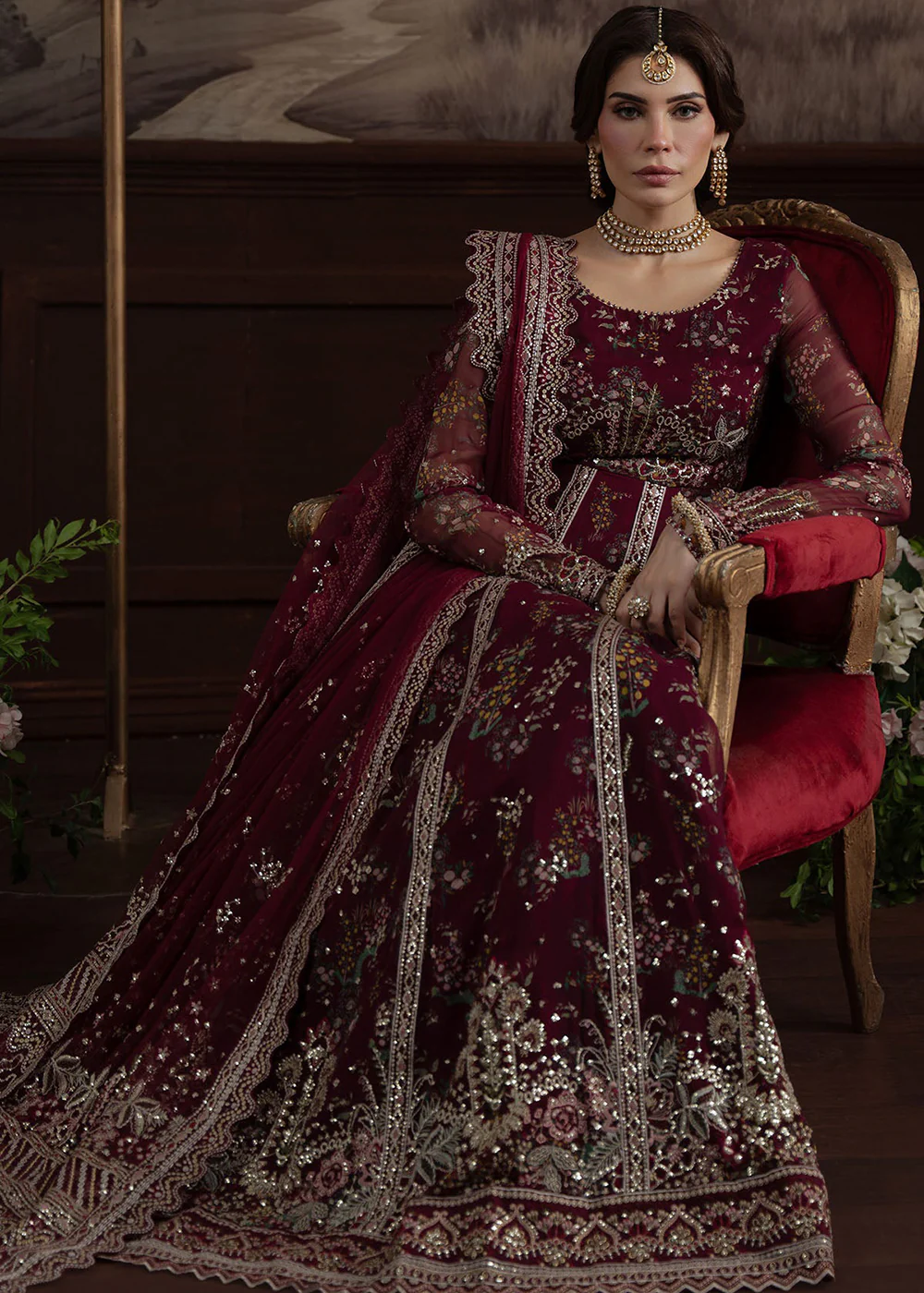 Elanora Embroidered Formals '25 by Nureh | NEL-72 - Image 4