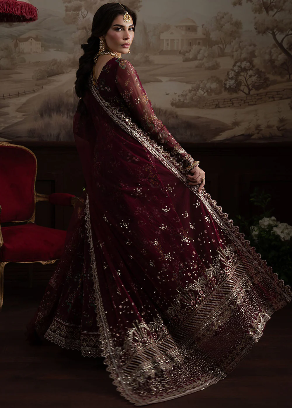 Elanora Embroidered Formals '25 by Nureh | NEL-72 - Image 8