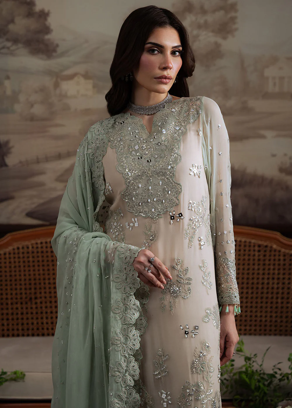 Elanora Embroidered Formals '25 by Nureh | NEL-73 - Image 2