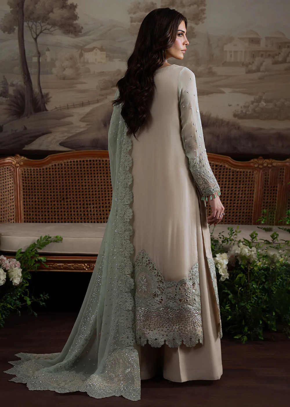 Elanora Embroidered Formals '25 by Nureh | NEL-73 - Image 3