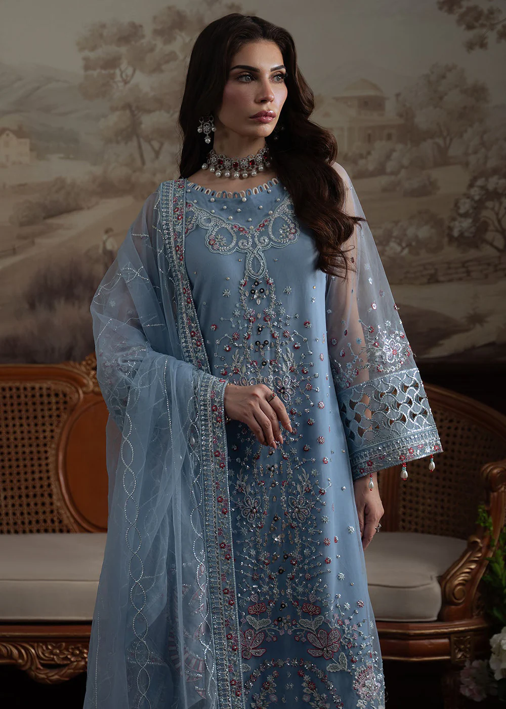 Elanora Embroidered Formals '25 by Nureh | NEL-74 - Image 2