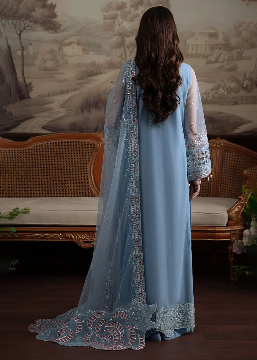 Elanora Embroidered Formals '25 by Nureh | NEL-74 - Image 3
