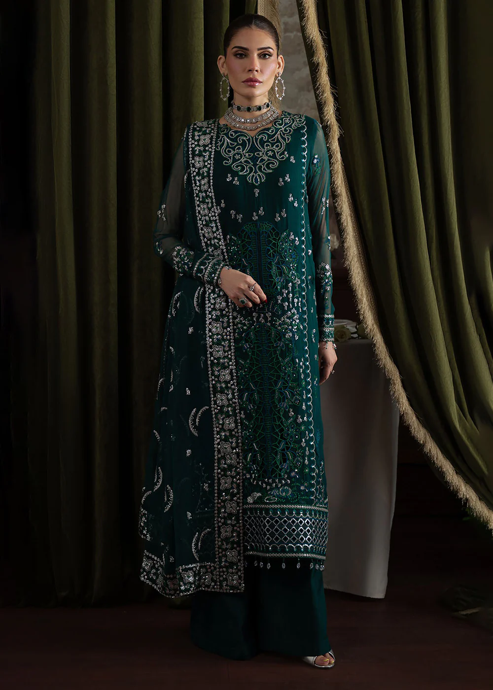 Elanora Embroidered Formals '25 by Nureh | NEL-77 - Image 5