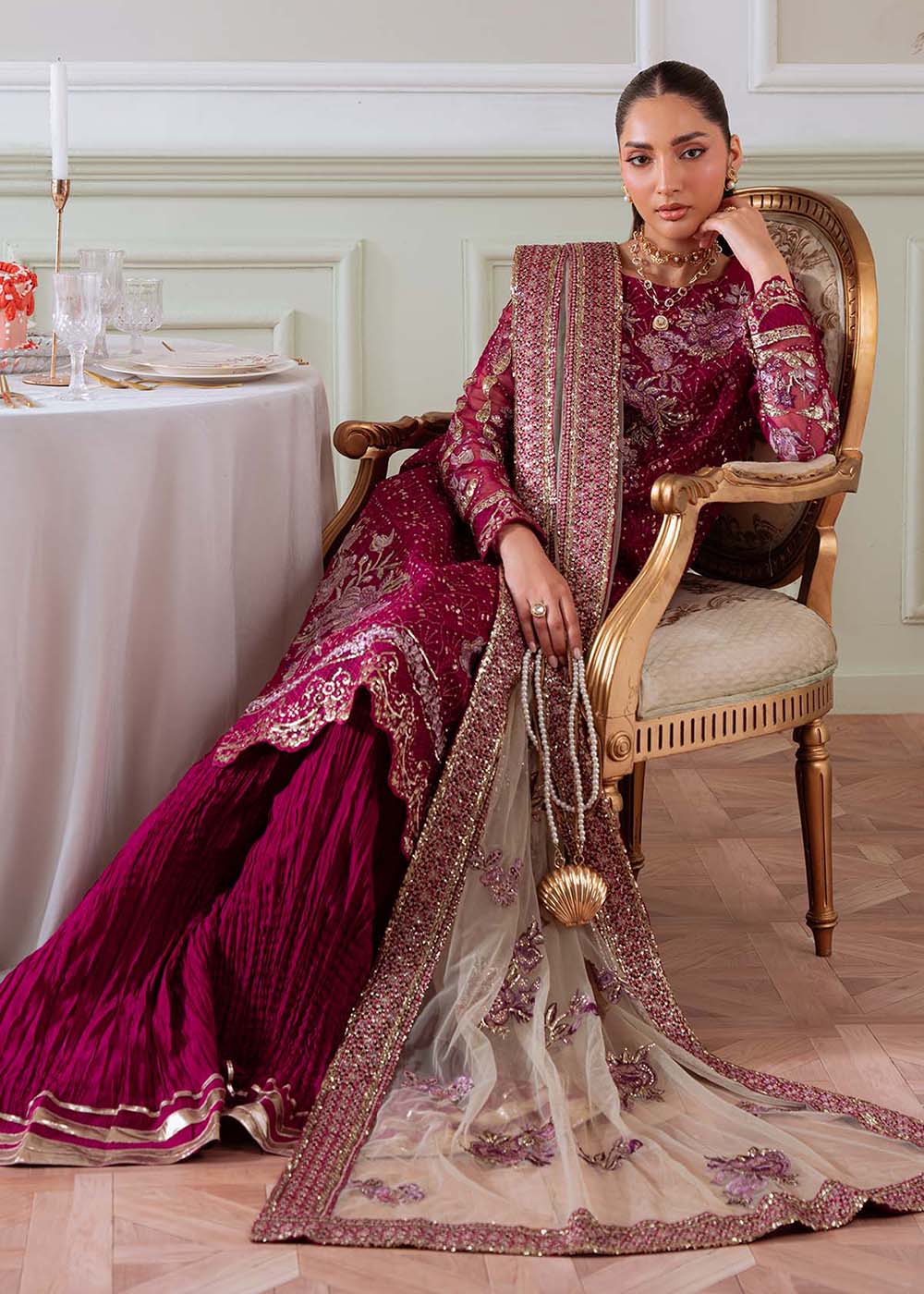 Elanora Embroidered Formals '25 by Nureh | NEL-78 - Image 4