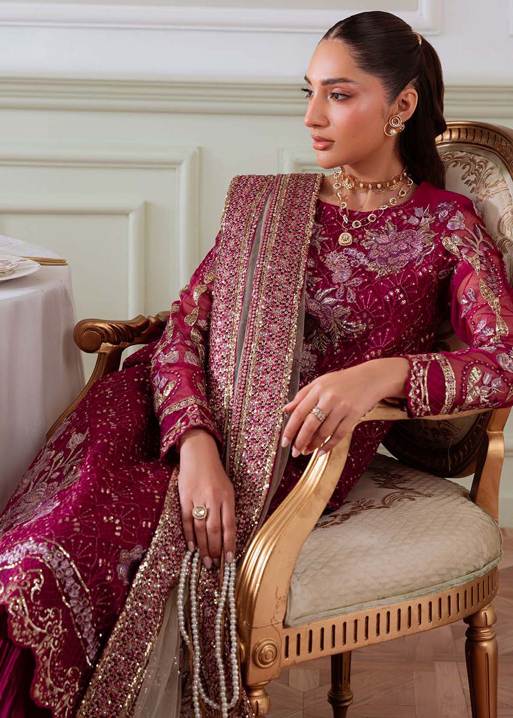 Elanora Embroidered Formals '25 by Nureh | NEL-78 - Image 7